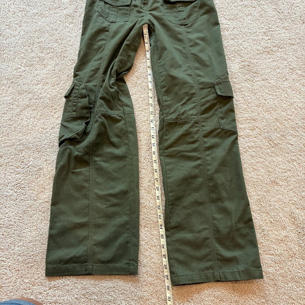 Pacsun John Galt Green Adjustable Waist Cargo Pants - Picture 11 of 12